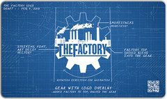 Inked Factory Blueprint Playmat