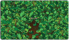 Inked Forest Demon Playmat