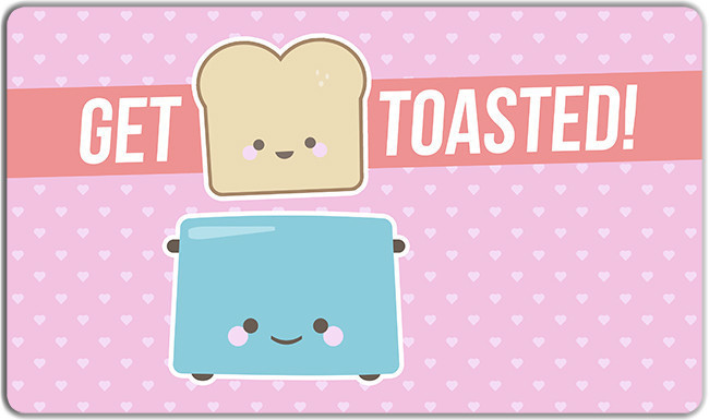 Inked Get Toasted Playmat