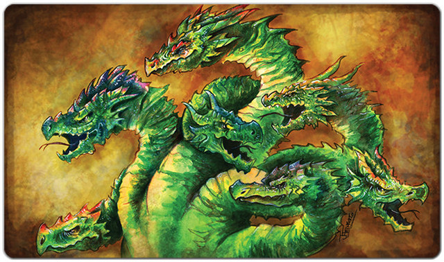 Inked Hydra Green Playmat