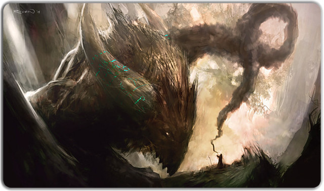 Inked Invoking the Djinn Playmat