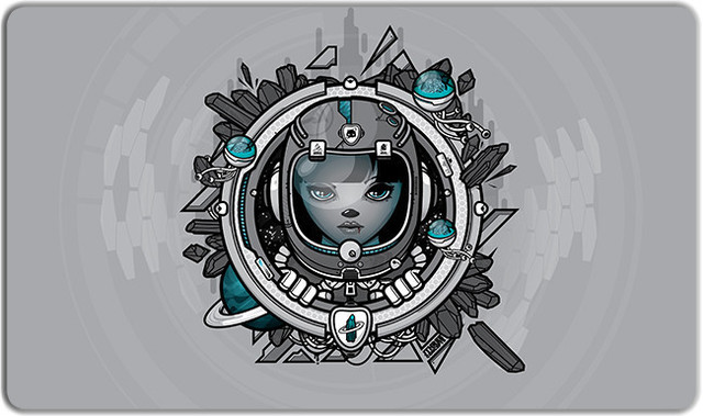 Inked Last Vampire Astronaut Playmat