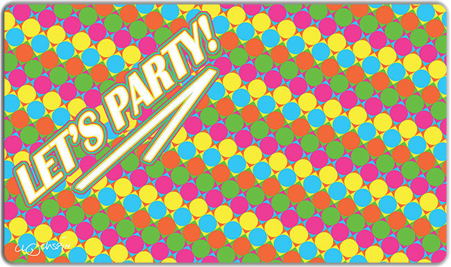 Inked Lets Party Playmat