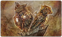 Inked Owls Two Playmat