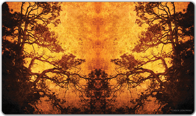 Inked Parchment Tree Playmat