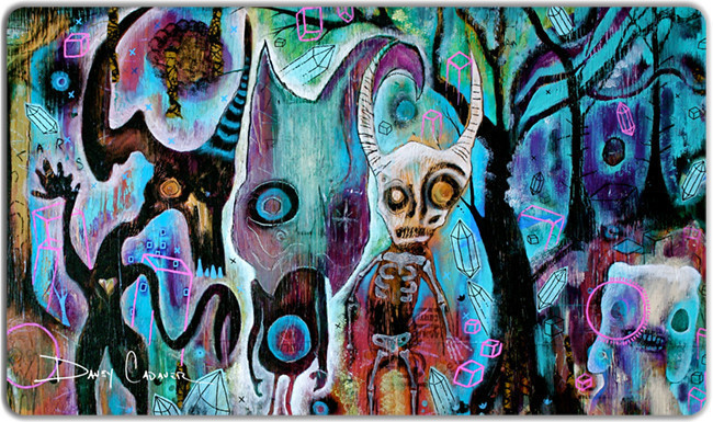 Inked Sassafras Roots Playmat