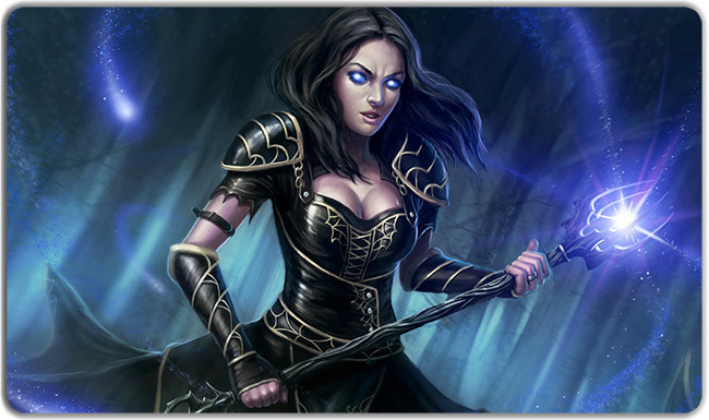 Inked She Wizard Playmat