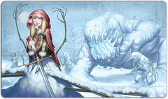 Inked Snow Man Cometh Playmat