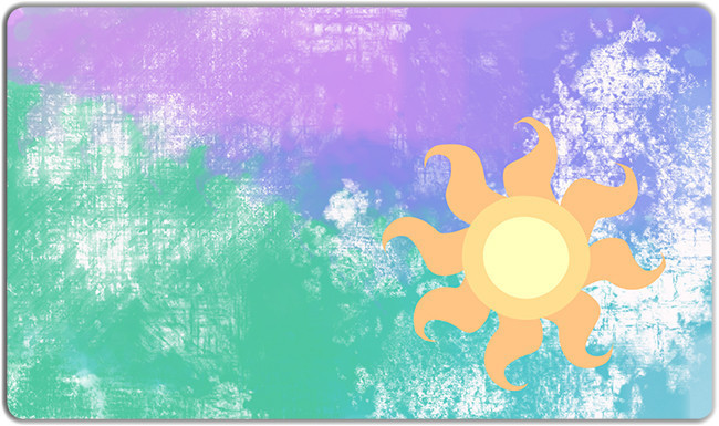 Inked Sun Playmat