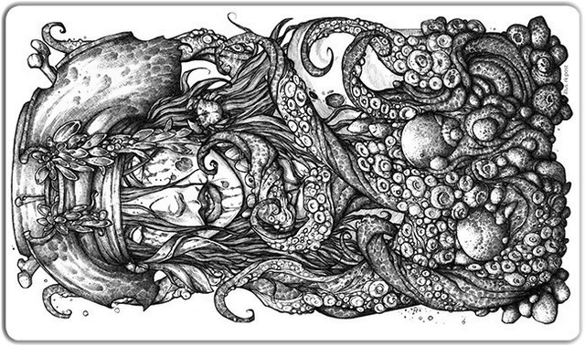 Inked Zombie Pirate Playmat