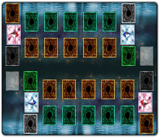 Inked Pendulum Summon Two Player Mat