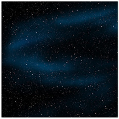 Inked Starfield - 36 Inch Mat