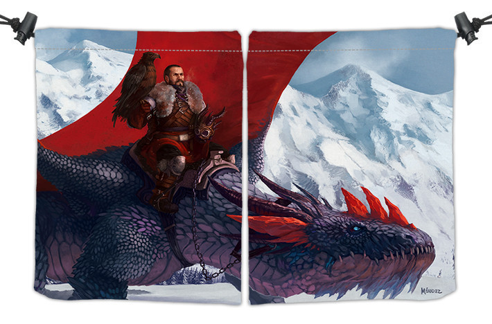 Inked Guardian of the North Dicebag