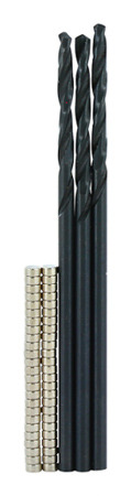 Primal Horizon Magnets - 1/16 x 1/32 Magnets + Drill Bits Combo Pack
