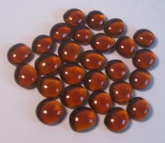 Root Beer Glass Stones (20 or More) in 4in Tube - CHX01139