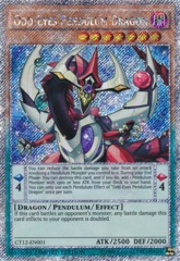 Odd-Eyes Pendulum Dragon - CT12-EN001 - Platinum Secret Rare - Limited Edition