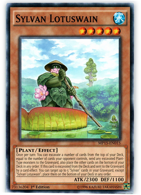 Sylvan Lotuswain - MP15-EN015 - Common - 1st Edition