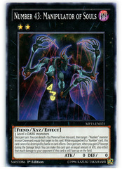 Number 43: Manipulator of Souls - MP15-EN025 - Common - 1st Edition