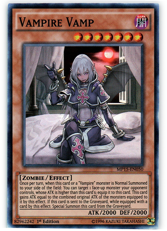 Vampire Vamp - MP15-EN050 - Super Rare - 1st Edition