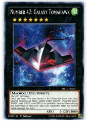 Number 42: Galaxy Tomahawk - MP15-EN055 - Common - 1st Edition