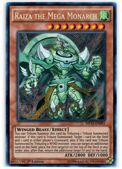 Raiza the Mega Monarch - MP15-EN091 - Secret Rare - 1st Edition