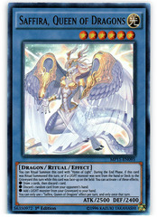 Saffira, Queen of Dragons - MP15-EN095 - Ultra Rare - 1st Edition