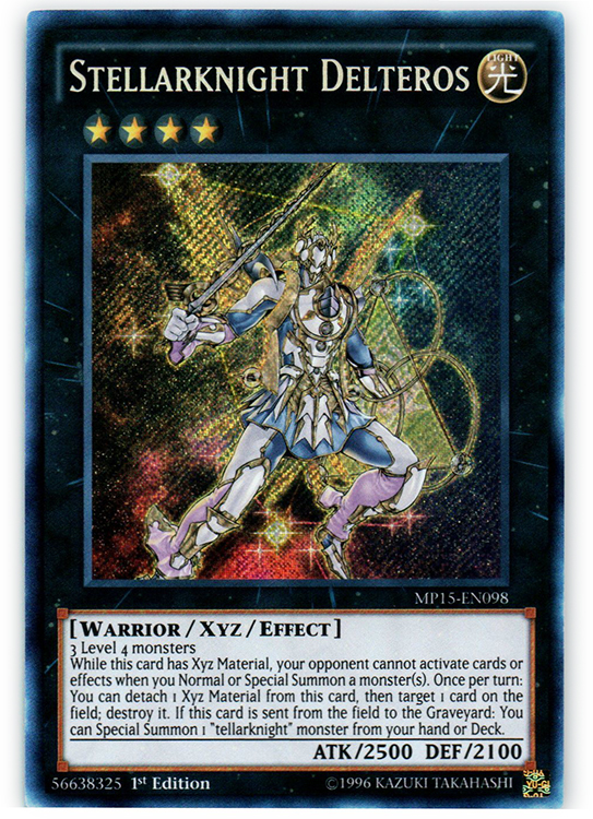 Stellarknight Delteros - MP15-EN098 - Secret Rare - 1st Edition