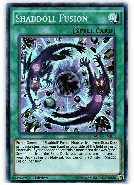 Shaddoll Fusion - MP15-EN103 - Super Rare - 1st Edition