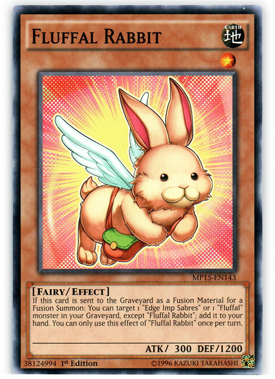 Fluffal Rabbit - MP15-EN143 - Common - 1st Edition