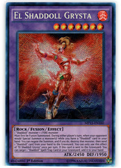 El Shaddoll Grysta - MP15-EN160 - Secret Rare - 1st Edition