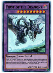 First of the Dragons - MP15-EN162 - Super Rare - 1st Edition