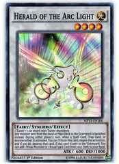 Herald of the Arc Light - MP15-EN164 - Super Rare - 1st Edition