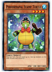 Performapal Stamp Turtle - MP15-EN195 - Common - 1st Edition