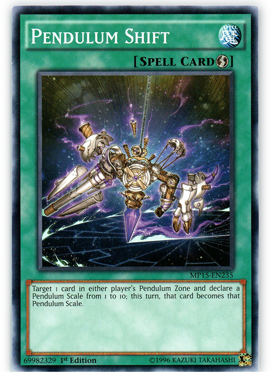 Pendulum Shift - MP15-EN235 - Common - 1st Edition