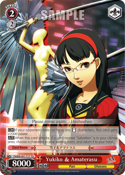 Yukiko & Amaterasu - P4/EN-S01-T17 - TD