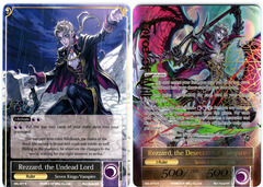 Rezzard, the Undead Lord // Rezzard, the Desecrating Vampire - SKL-077 // SKL-077J - R - 1st Edition (Full Art)