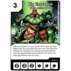 Big Entrance - Basic Action Card (Die & Card Combo)