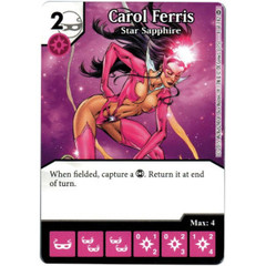 Carol Ferris - Star Sapphire (Die & Card Combo)