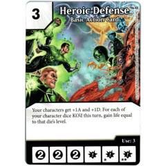 Heroic Defense - Basic Action Card (Die & Card Combo)