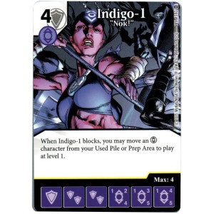 Indigo-1 - Nok! (Die & Card Combo)