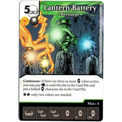 Lantern Battery - Recharge (Die & Card Combo)