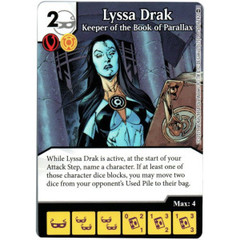 Lyssa Drak - Keeper of the Book of Parallax (Die & Card Combo)