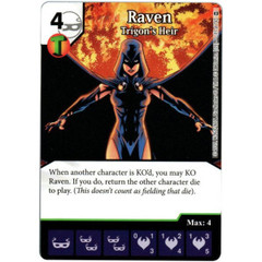 Raven - Trigon's Heir (Die & Card Combo)