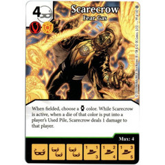 Scarecrow - Fear Gas (Die & Card Combo)