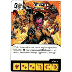 Sinestro - Thall Sinestro of Korugar (Die & Card Combo)