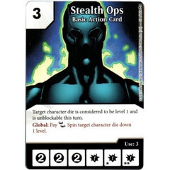 Stealth Ops - Basic Action Card (Die & Card Combo)