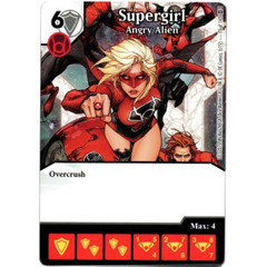 Supergirl - Angry Alien (Die & Card Combo)