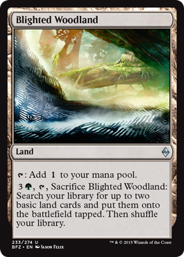 Blighted Woodland - Foil