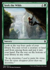 Seek the Wilds - Foil