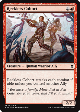 Reckless Cohort - Foil